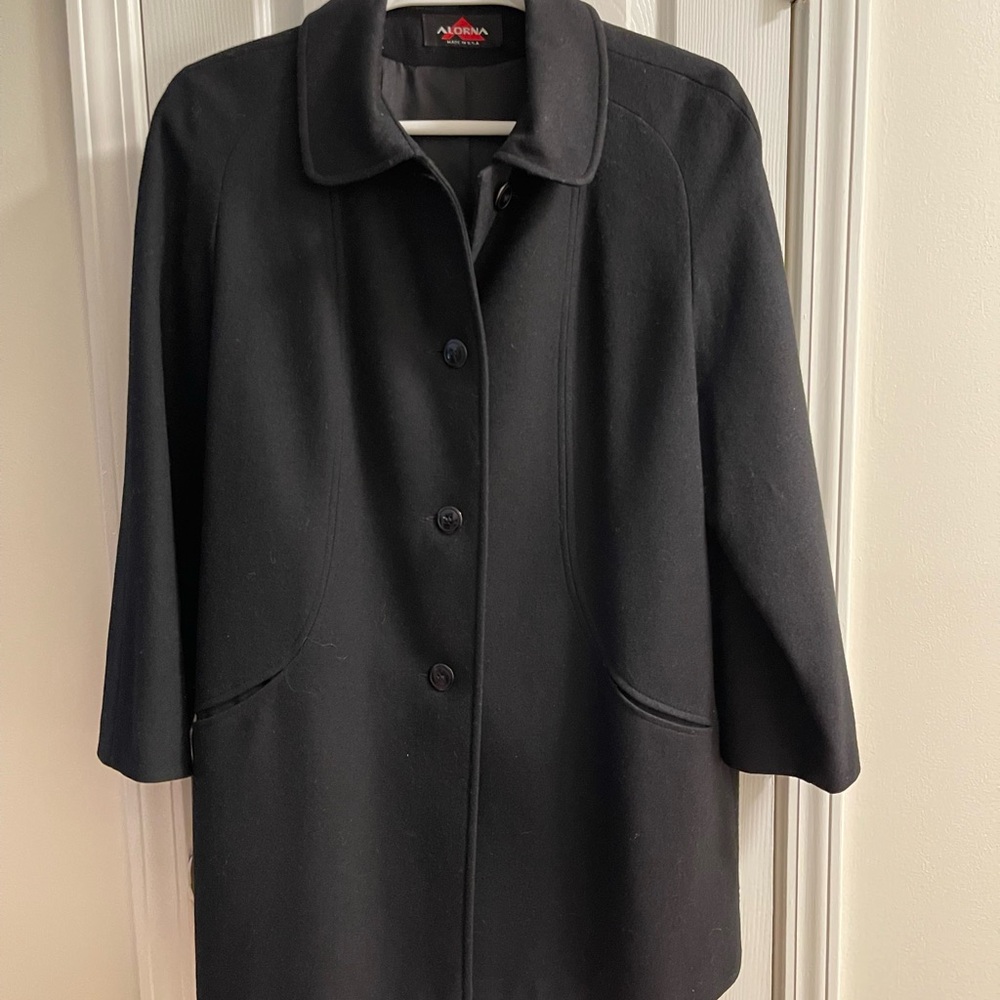 Wool Black Women's Jacket